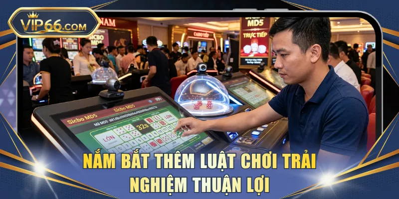 Nắm bắt thêm luật chơi trải nghiệm thuận lợi